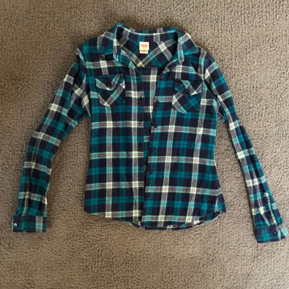 🎄SALE $8🎄Blue Flannel Mossimo Supply Co